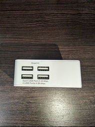anidees 4埠 4.8A 智慧USB快充器 （萬國轉接插座）