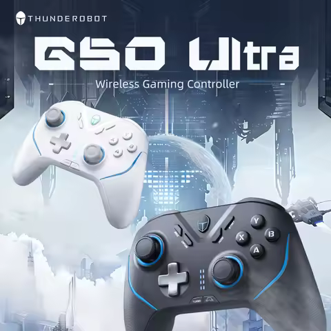 Thunderobot G50 Ultra Tri-Mode Wireless Gaming Controller Hall Effect Joystick Gamepads for Nintendo