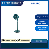 MILUX 10" STAND FAN | MGF-10 (GREEN)