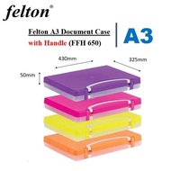 Felton A3 Document Case / Document Holder With Handle FFH650