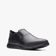 Clarks - Leather LT Slip Shoes (Original) Men's Leather Shoes - Black