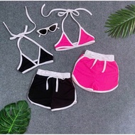 2-Piece Swimsuit PrettyShorts for Girls Traveling to Swim at the Beach