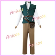 Manluren Tangled Rapunzel Princess Cosplay Costume for Halloween Parties