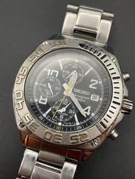 Seiko 7T62-0FL0 潛水計時 多功能石英手錶