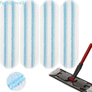 FASHIONVALL Flat Mop Replacement Cloth, Cotton Washable Reusable Microfiber Mop Pad,  Removable Larg