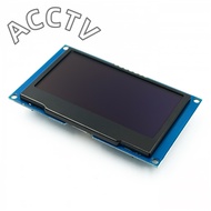 White 2.42" 2.42 inch LCD Screen 128x64 OLED Display Module IIC I2C SPI Serial for C51 SPD0301