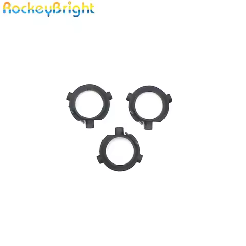 Rockeybright 2*LED H7 Bulb Holders Adapters Lamp Base H7 LED headlight H7 adapter for Hyundai Velost