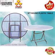 JFH 3V 3 FEET Round Plastic Table