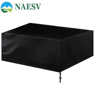 NAESV Billiard Table Cover, 7/8/9 Feet Oxford Cloth Pool Table Dust Cover, Easy To Wash Waterproof B