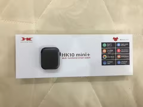 HK10mini+ Smartwatch Men Women Watch Bluetooth Call Android AMOLED 1.75 Inch Smart Voice Assistant G