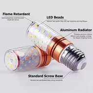 Boonie Bears Corn Bulb E27 E14 LED, 3-Color White & Warm Light