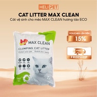 Cát Mèo Max Clean Hương TÁO Cát Vệ Sinh Cho Mèo Max Clean - HeLiPet