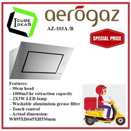Aerogaz AZ-103A /B Cooker Hood | Local Singapore Warranty | Express Free Home Delivery