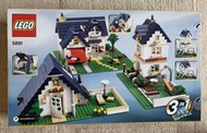 (已絕版(已絕版)LEGO 樂高 5891 蘋果樹屋  creator三合一 只有一盒