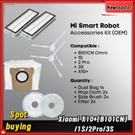 Xiaomi Robot Vacuum Cleaner All-Around B101CN / X10 / 1S / 2 Pro / 3S Robot Vacuum Accessories Tool-Dust Bag / Mop Cloth