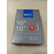 Schwalbe Inner Tube 16 x 1 3/8 Plus 349 Av Fv Presta