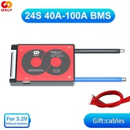 Daly 72V 24S LiFePO4 BMS 40A 60A Waterproof BMS With Balance Common Port