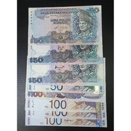 MALAYSIA OLD BANKNOTES‼️ RM50 & RM100