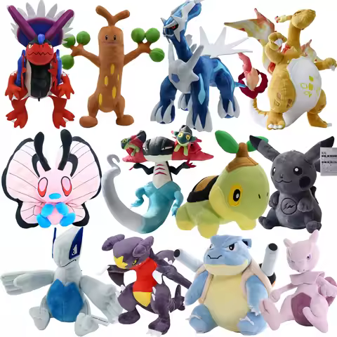 Pokemon Dragapult Blastoise Plush Koraidon Peluche Dynamax Charizard Dialga Lugia Butterfree Garchom