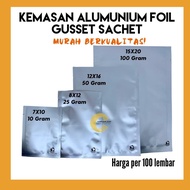 SAMBAL SACHET PACKAGING BAG FULL ALUMINUM FOIL METALIZE GUSSET