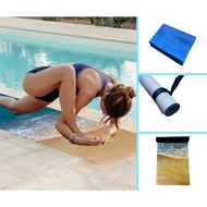 Yvonne Genuine High-End Travel Yoga Mat 1.5Mm Thick Rubber Material, Grip Surface - Rough Anti-Slip, Genuine