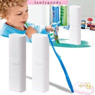 LANFY Toothbrush Toothpaste Holder, Multifunction Plastic Mouthwash Cup, Portable Shampoo Storage Outdoor Holder Travel