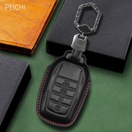 Cover Kunci Toyota Hilux GR Sport Fortuner GR Sport 2022 - 2024 Cowhide Key Case Cover Accessories