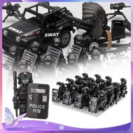 24pcs Mini Army Toys Children's Toys Army Minifigures Military Army Assembly Minifigures