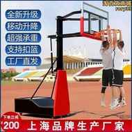 籃球架標準式戶外可移動升降青少年成人家用室內訓練兒童籃球架