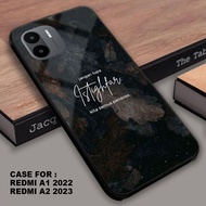 Redmi A1 2022 Case Latest A2 2023/ Fashion Case Quotes Casing hp Case Softcase Hardcase Back Protect