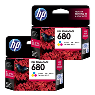 HP 680 Original Ink Advantage Cartridge (F6V26AA F6V27AA)