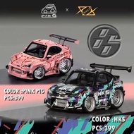 ****預訂 pre-order****   404Error樹脂蛋車Q車！Era Q聯名產品，GT86火箭兔Pandem Rocket Bunny寬體改裝V3。第三批2色預售中，PinkPig粉豬 