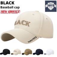 Baseball cap : BLACK - Baseball cap Men's cap Wanita