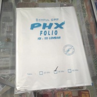 PHX FOLIO sizesampul buku contains 50 sheets