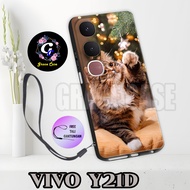 HP (GC26) Rubber Softcase VIVO Y21Dhp Cute Case/ Men's Case/ VIVO Y21D Silicone Tpu Pro Camera Case 