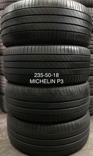 235-50-18 MICHELIN P3 一套 包裝戥