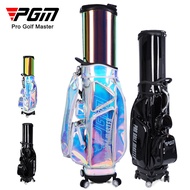 PGM Golf Bag Ladies Colorful Telescopic Waterproof Golf Travel Bag With 4 Wheels And Rain Cover