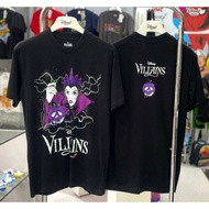 💜 เสื้อยืดผู้หญิงDisney ลาย Evil Queen ( villains ) ลิขสิทธิ์แท้ (FMX-059) พิมพ์ผ้าฝ้ายแขนสั้น