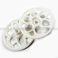 2Pcs Gartt Autorotation Tail Drive Gear 131T For Align Trex 550 600 Helicopter （my）