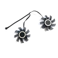 75MM 4PIN GTX1660 RTX 2060 GPU fan for Inno3D RTX2060 GTX1660TI graphics card cooling