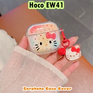 【Hot sale】For Hoco EW41 Case Fashion Cartoon Soft Silicone Earphone Case Casing Cover