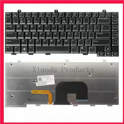 2M4NW FOR DELL Alienware M14X R2 PK130ML1A00 Laptop US Keyboard Backlight