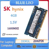 [Ready Stock] SK Hynix 4GB 1RX8 DDR3L 1600MHz PC3L-12800S 204PIN SO-DIMM Laptop RAM x 1 piece