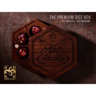 The Gunslinger Dice Box | Premium DnD D&D Vault Storage Tray for MTG RPG Gaming