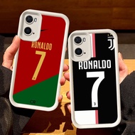 White Casing for OPPO A57 A76 A57s A77s A57e A96 A77 A36 S109 CR7 Ronaldo