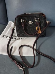 Coach mini rowan boston波士頓