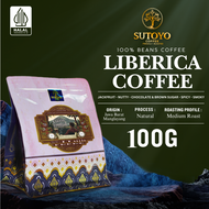 KOPI LIBERICA 100 GRAM BY SUTOYO COFFEE | LIBERIKA | SINGLE ORIGIN - BIJI |  BIJI BUBUK | SINGLE ORI