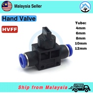 Air Ball Valve 4,6,8,10,12mm, On Off valve, HVFF Shut off valve, Compressor ball valve, Pneumatic fi