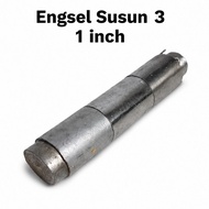 1 inch Three-Stack Hinge | Length 12 cm (3, 4, 3 cm)