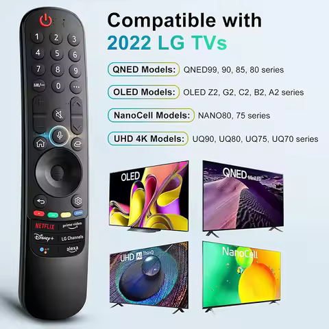 AN-MR22GA AKB76039902 Replacement Magic TV Remote Controller with Mic for LGTV OLED65C2PUB 65 C2 Ser